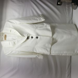 Kasper off white women suits with Skirts Size 4